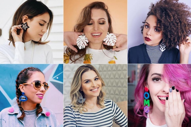 O glamour e o brilho do acrílico... na moda!